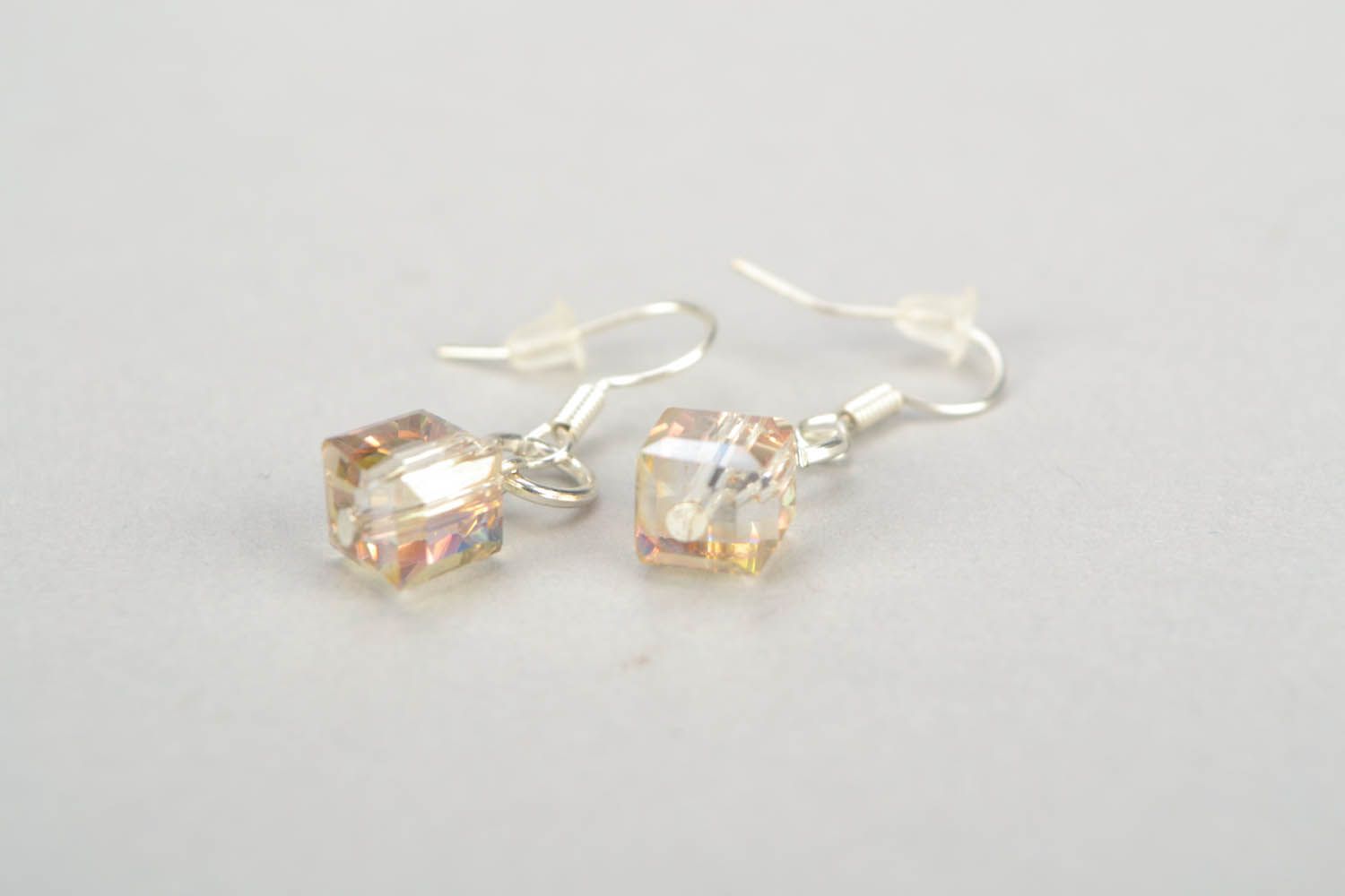 Earrings with crystals  photo 5