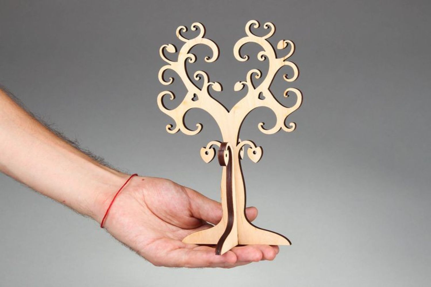 Tree for jewelry made from birch plywood photo 4