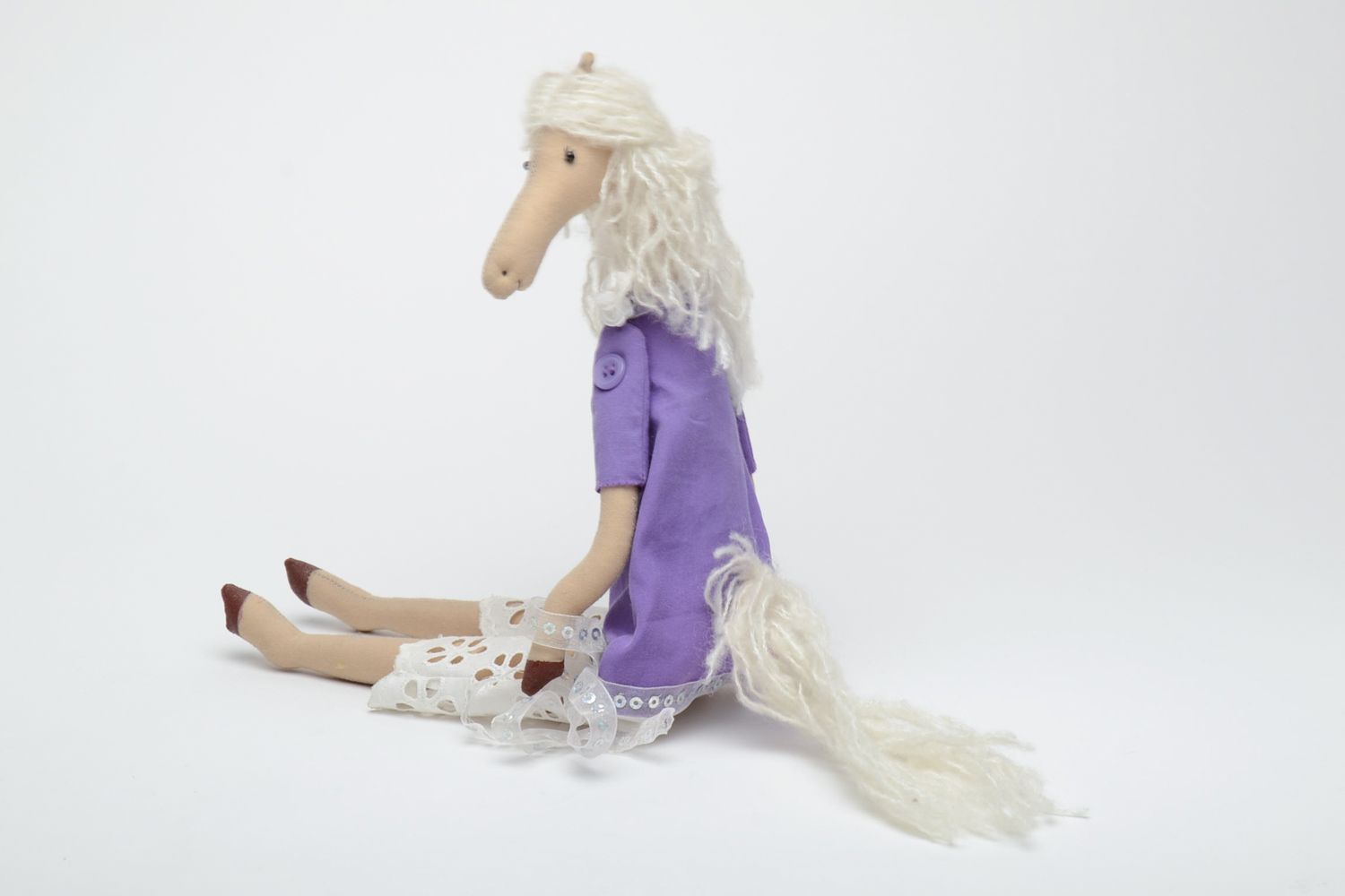 Designer fabric doll Horse photo 4
