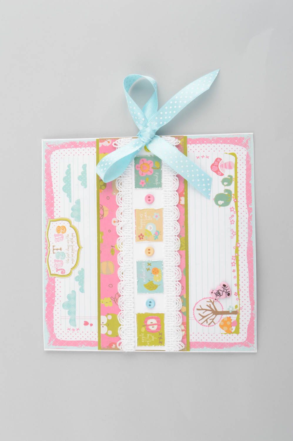 Handmade tender present unusual stylish envelope cute wrapping for disc photo 5