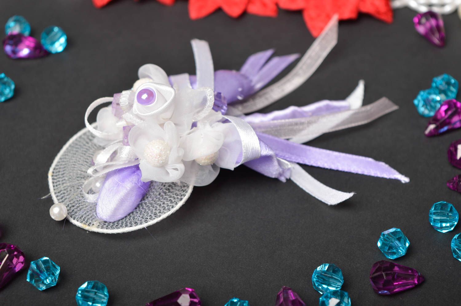 Handmade wedding accessories boutonniere for wedding flower lapel pins photo 1