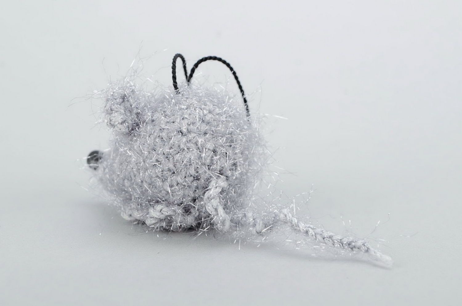Crochet keychain Little mouse photo 5