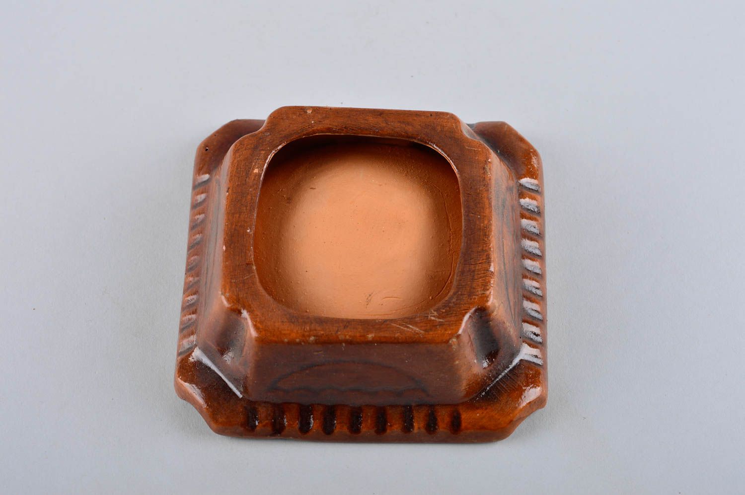 Handmade Keramik Aschenbecher Rauch Zubehör Design Aschenbecher lackiert foto 5