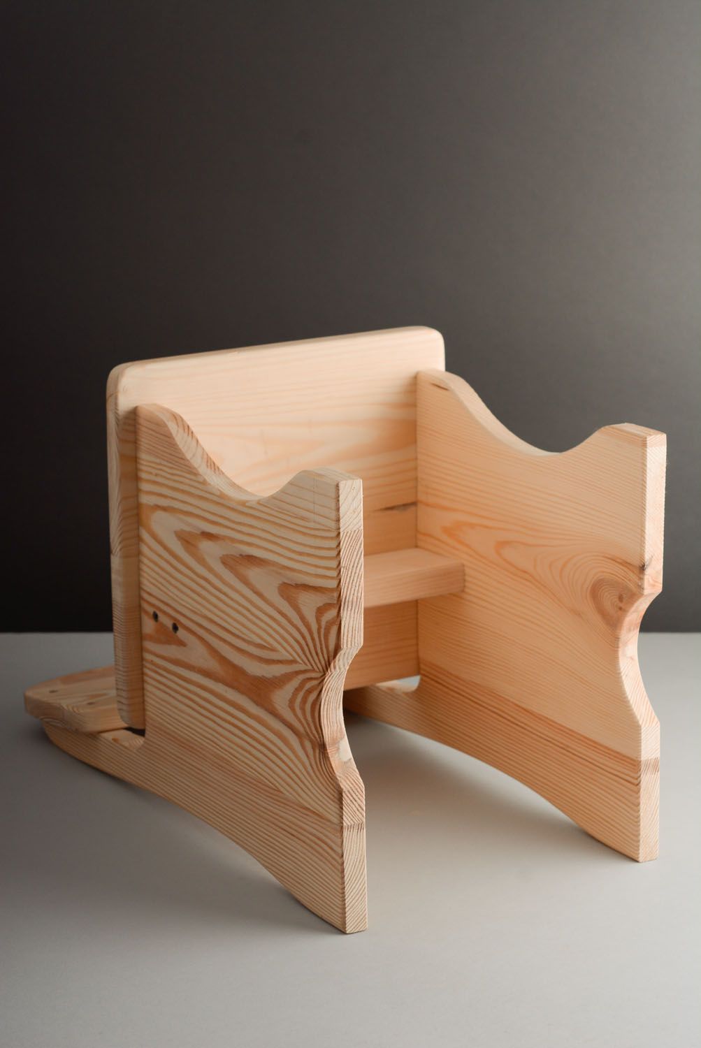 Ébauche en bois décorative faite main Chaise photo 5