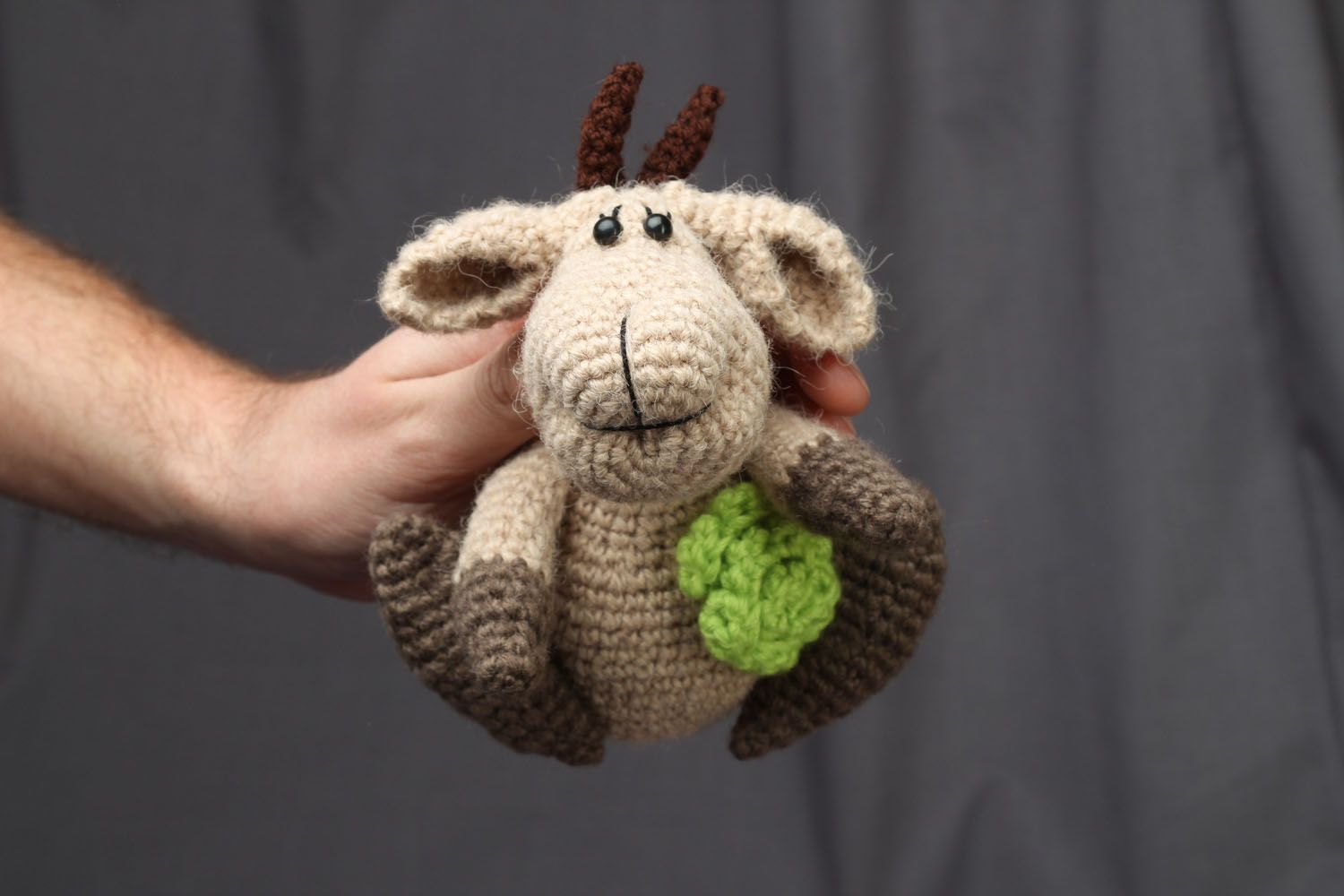 Crochet soft toy Goat photo 4