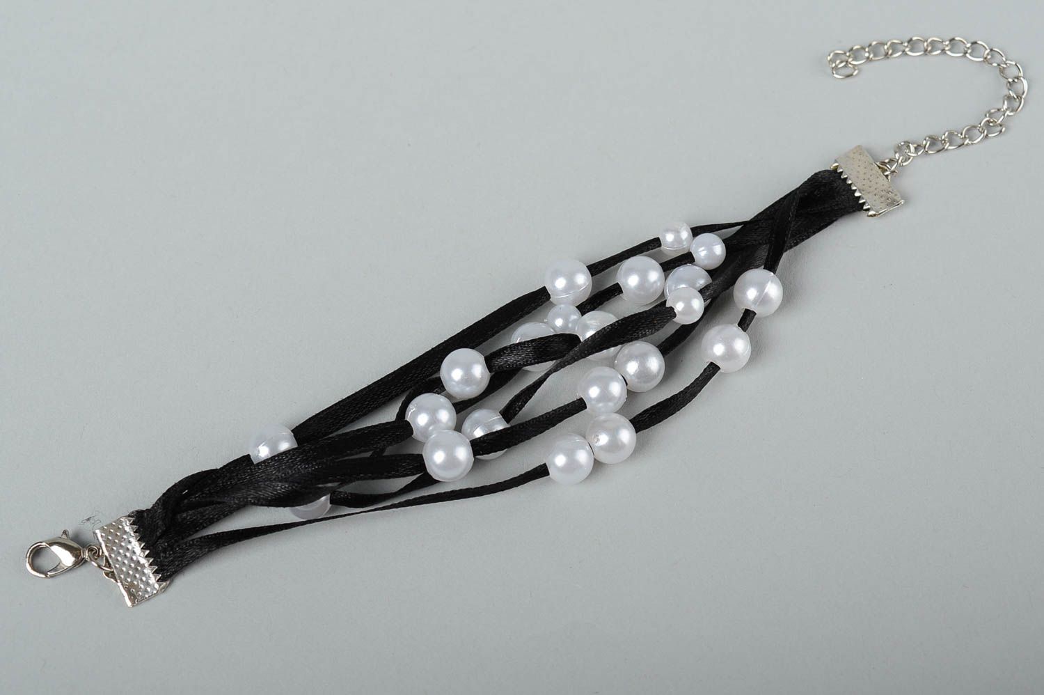 Handmade ribbon bracelet designer accessories fashion jewelry for women photo 3