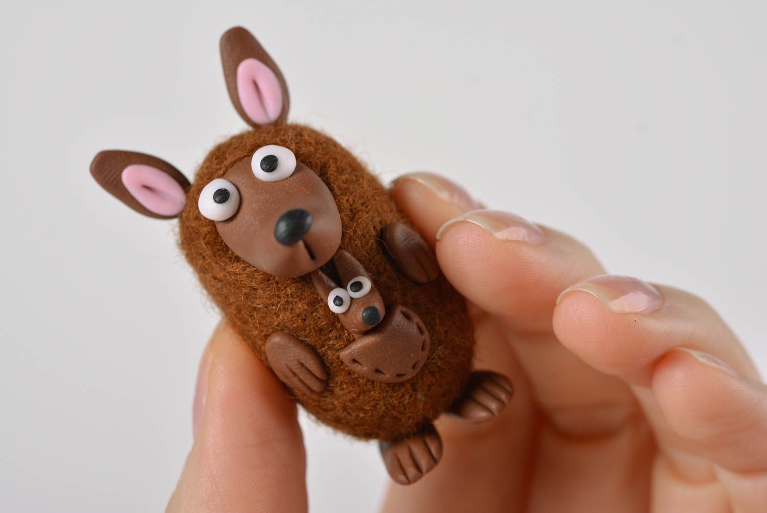 Kleinkinder Spielzeug handmade Geschenk für Kinder Haus Deko Stoff Tier schön foto 5