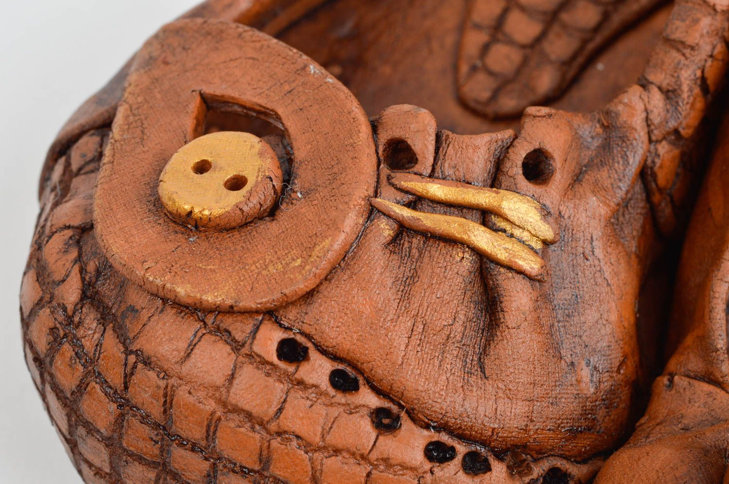 Deko Anhänger Handgemachte Keramik Wand Dekor originelle Geschenke Schuhe foto 5