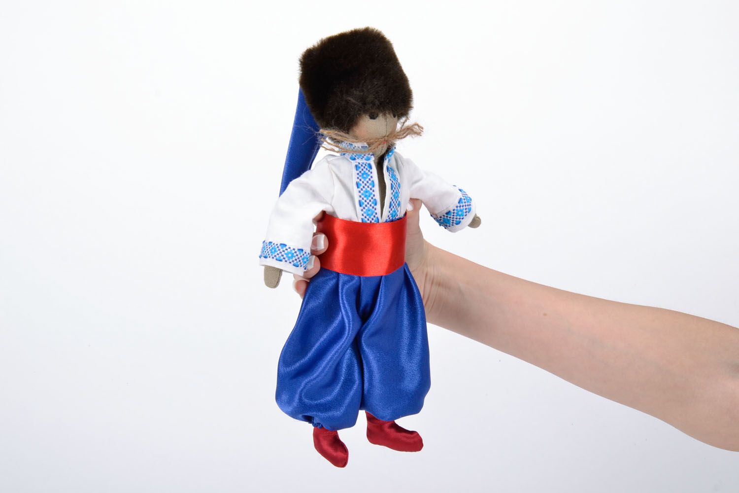 Авторская кукла из ткани  фото 2