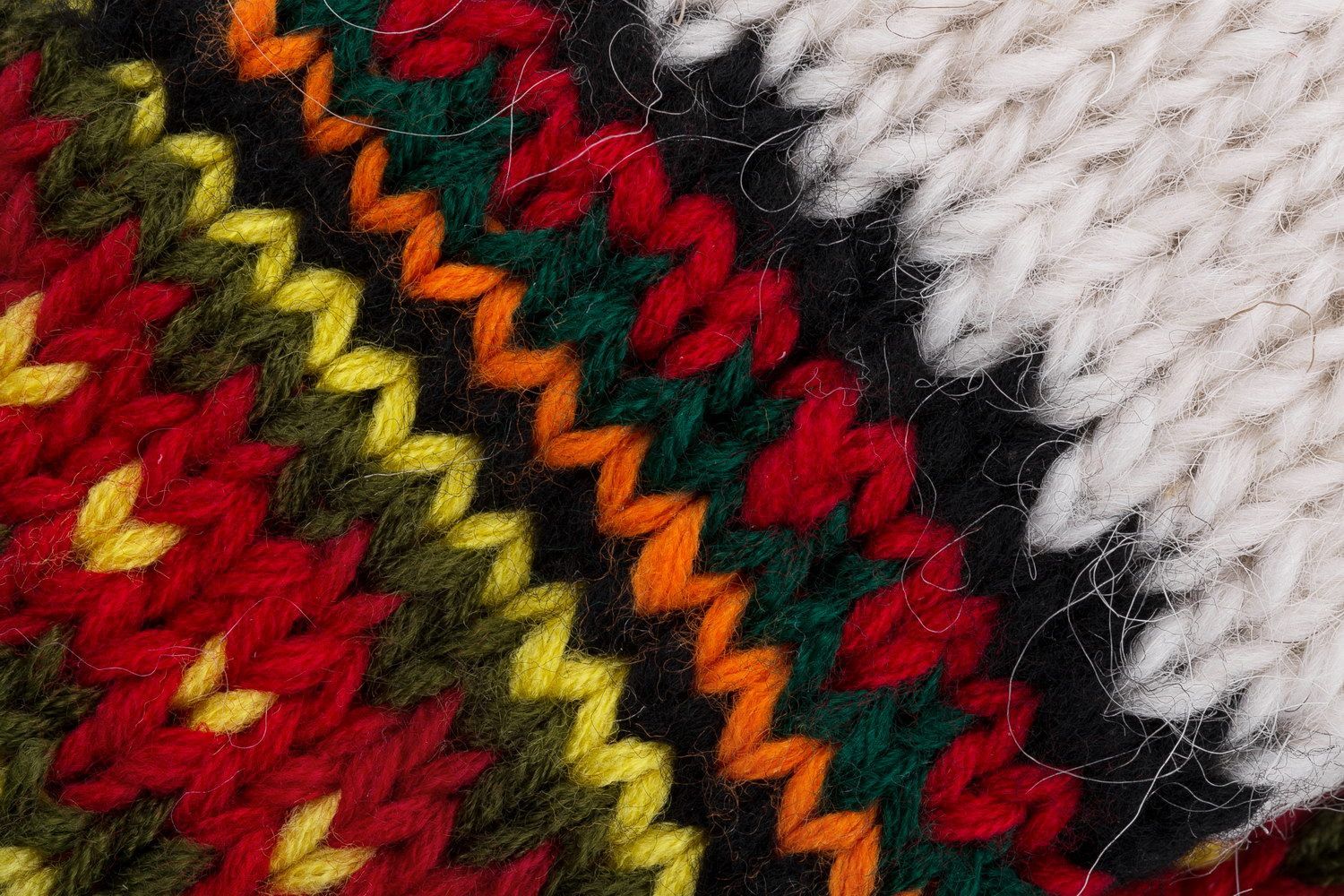 Chaussettes en laine faites à la main pour femme photo 5