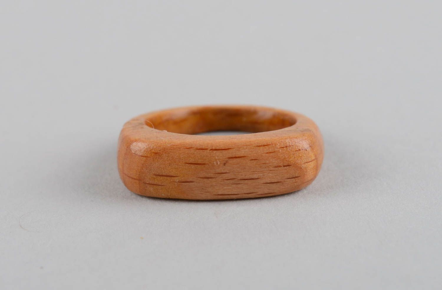 Stylish handmade wooden ring for women wood craft costume jewelry fashion tips photo 8