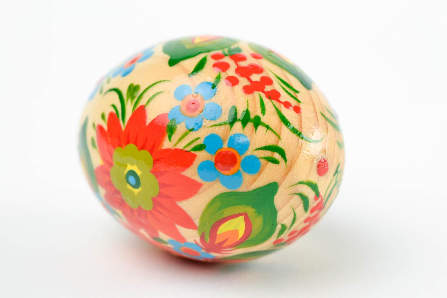 Handmade painted Easter egg wooden Easter eggs cool rooms decorative use only photo 5