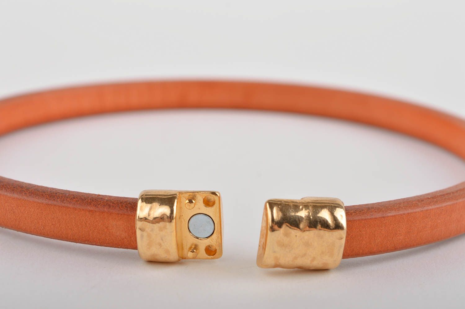 Collar artesanal de color naranja accesorios para mujeres pulsera original foto 4