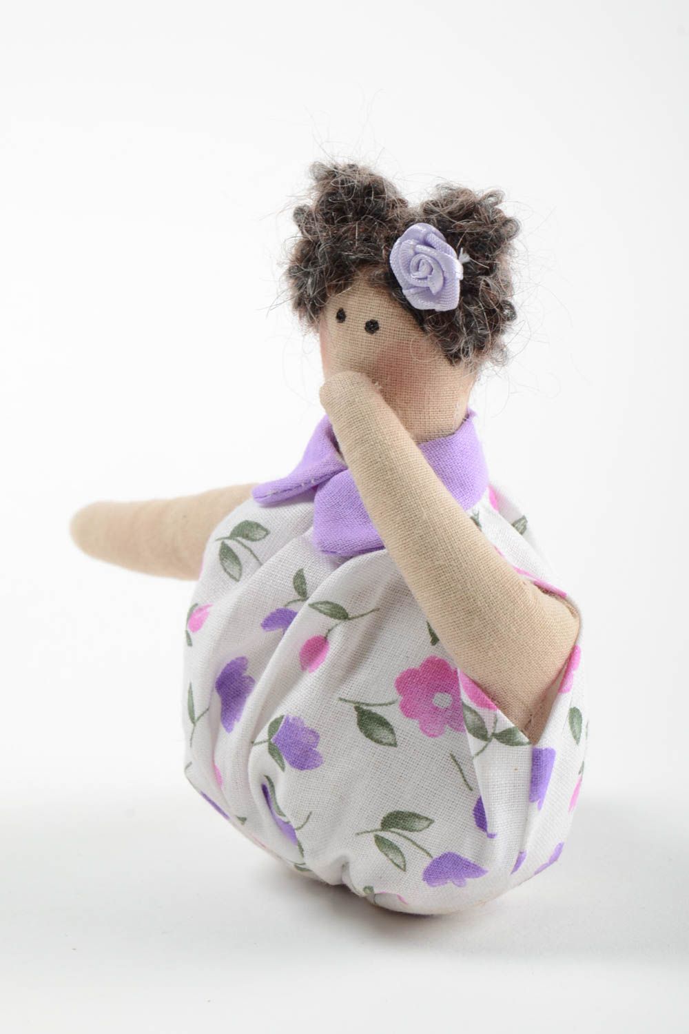 Muñeca de peluche original hecha a mano juguete decorativo decoración de taza foto 4
