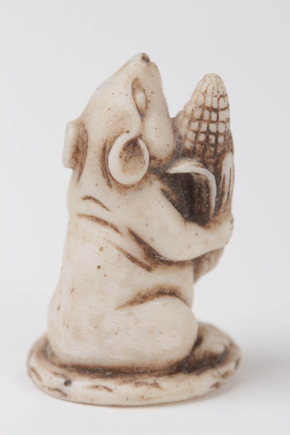 Statuetta piccola in argilla polimerica fatta a mano figurina decorativa  foto 3
