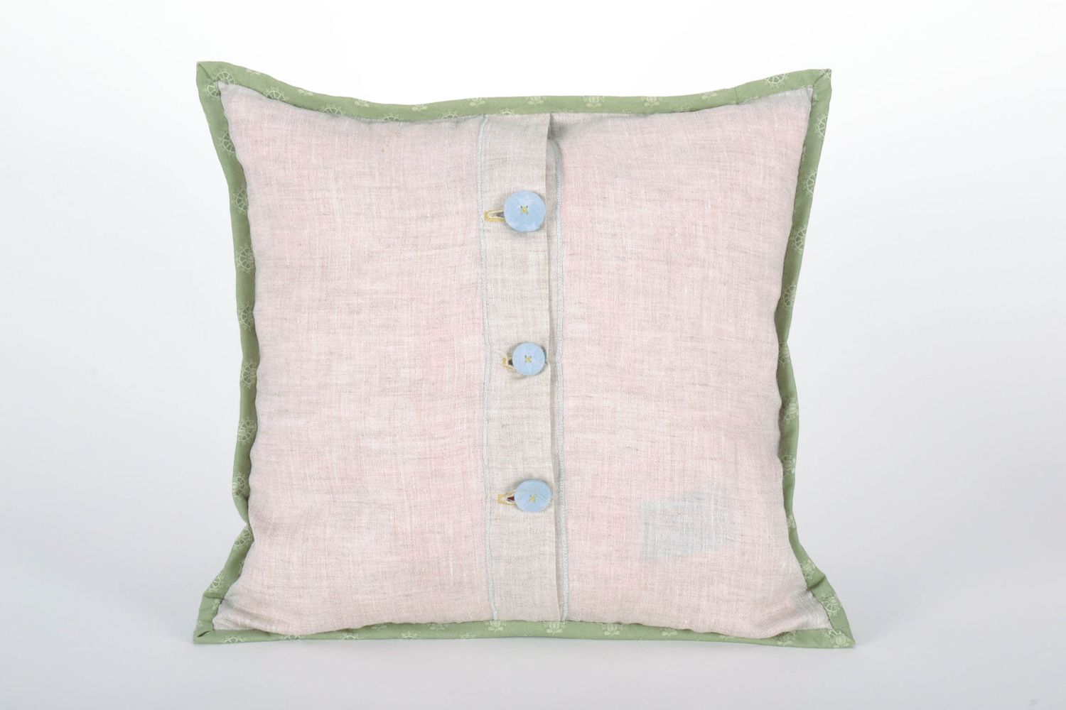 Soft handmade pillow photo 3