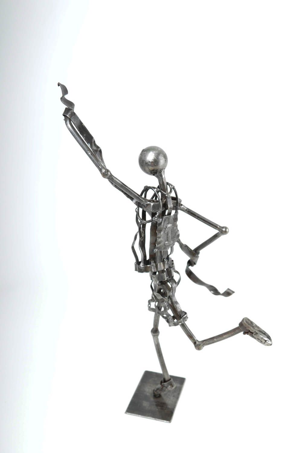 Figura decorativa hecha a mano de metal decoración de interior regalo original foto 4