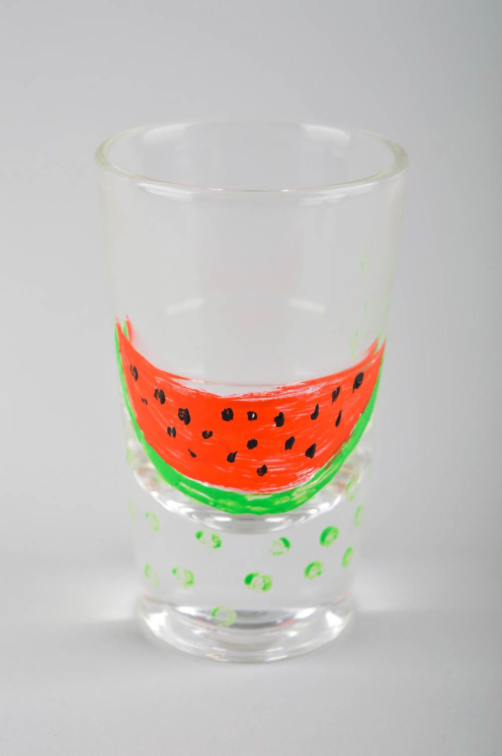 Stylish handmade shot glass designer glass ware tableware ideas small gifts photo 2
