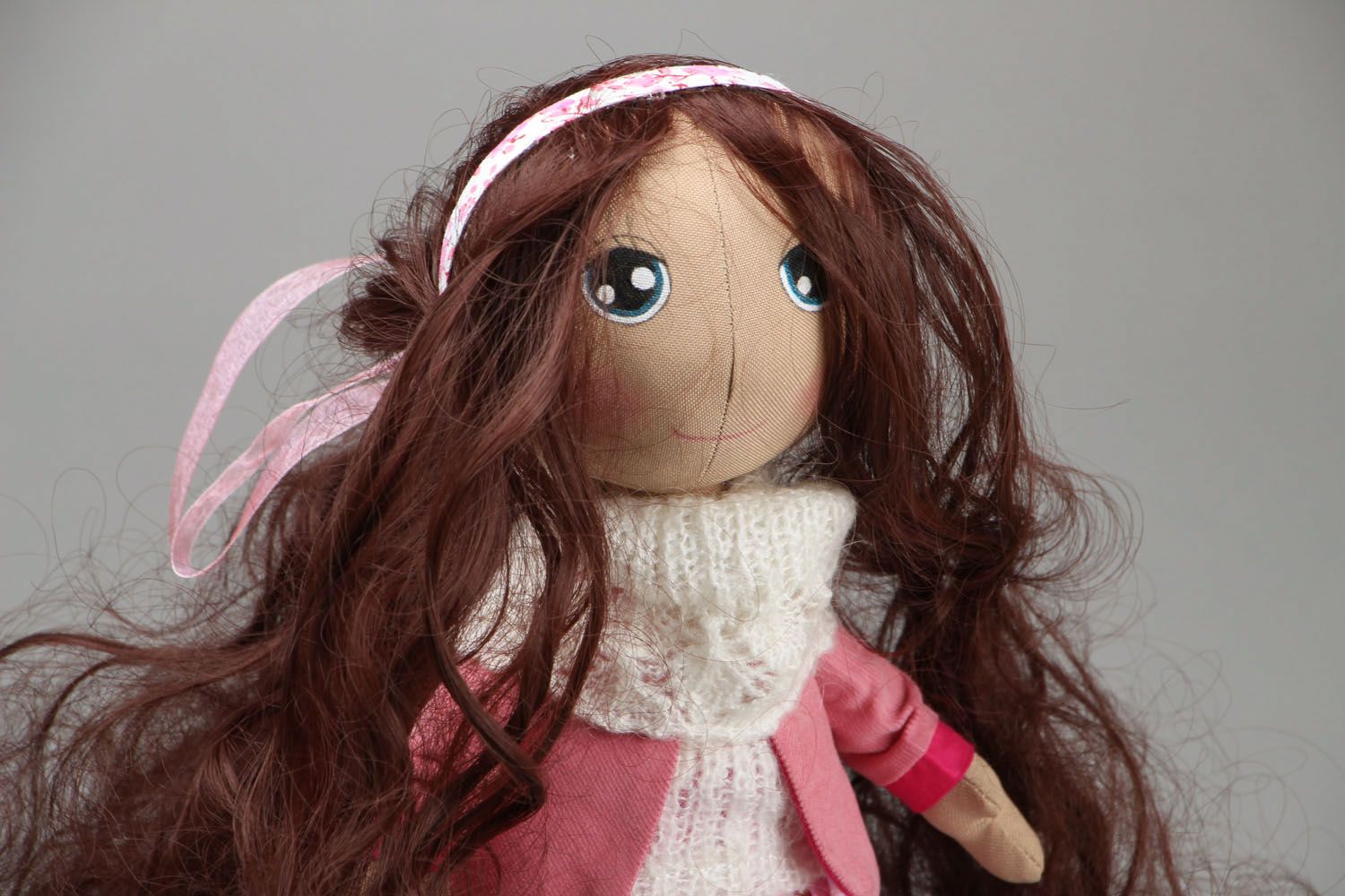 Текстильная кукла фото 2