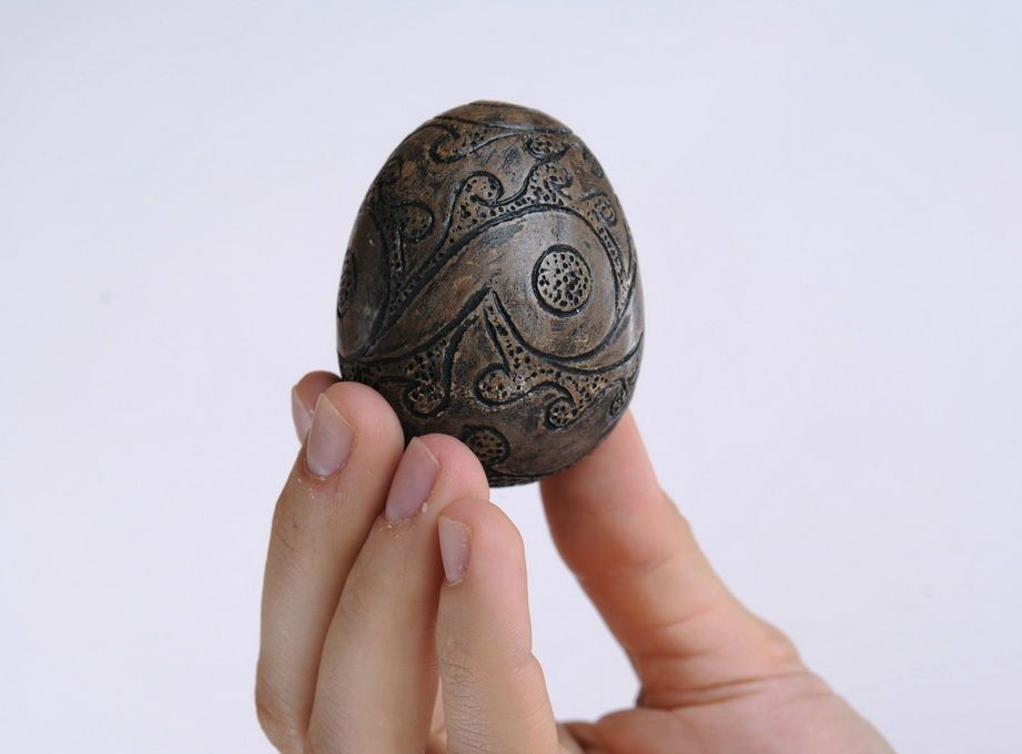 Huevo de cerámica foto 5