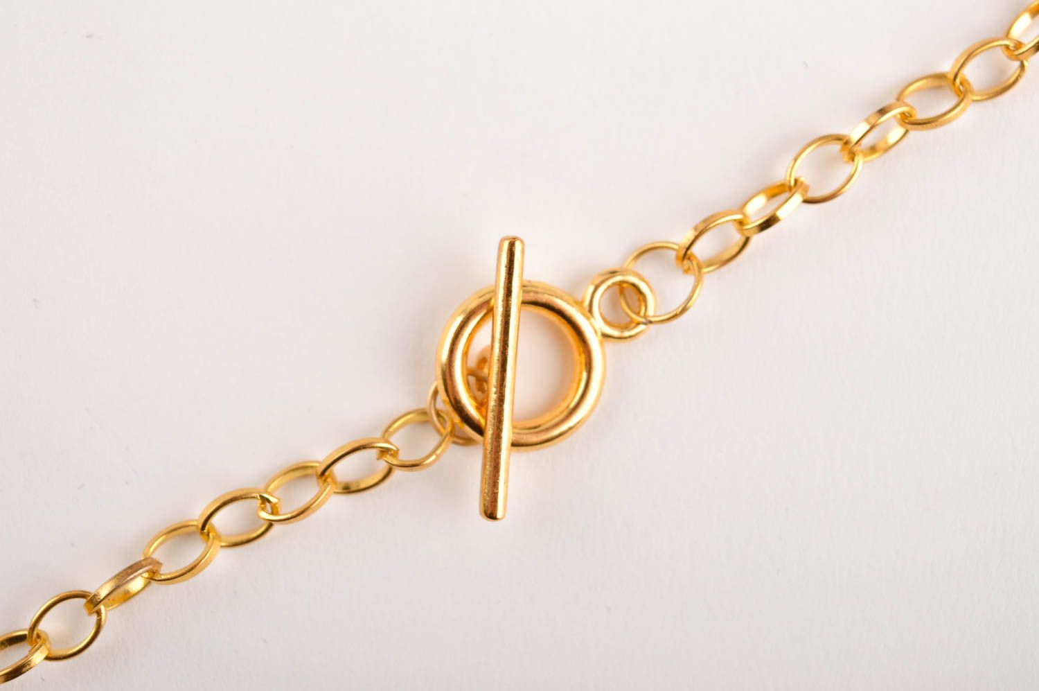 Handmade chain necklace stylish accessory designer jewelry present for women photo 4