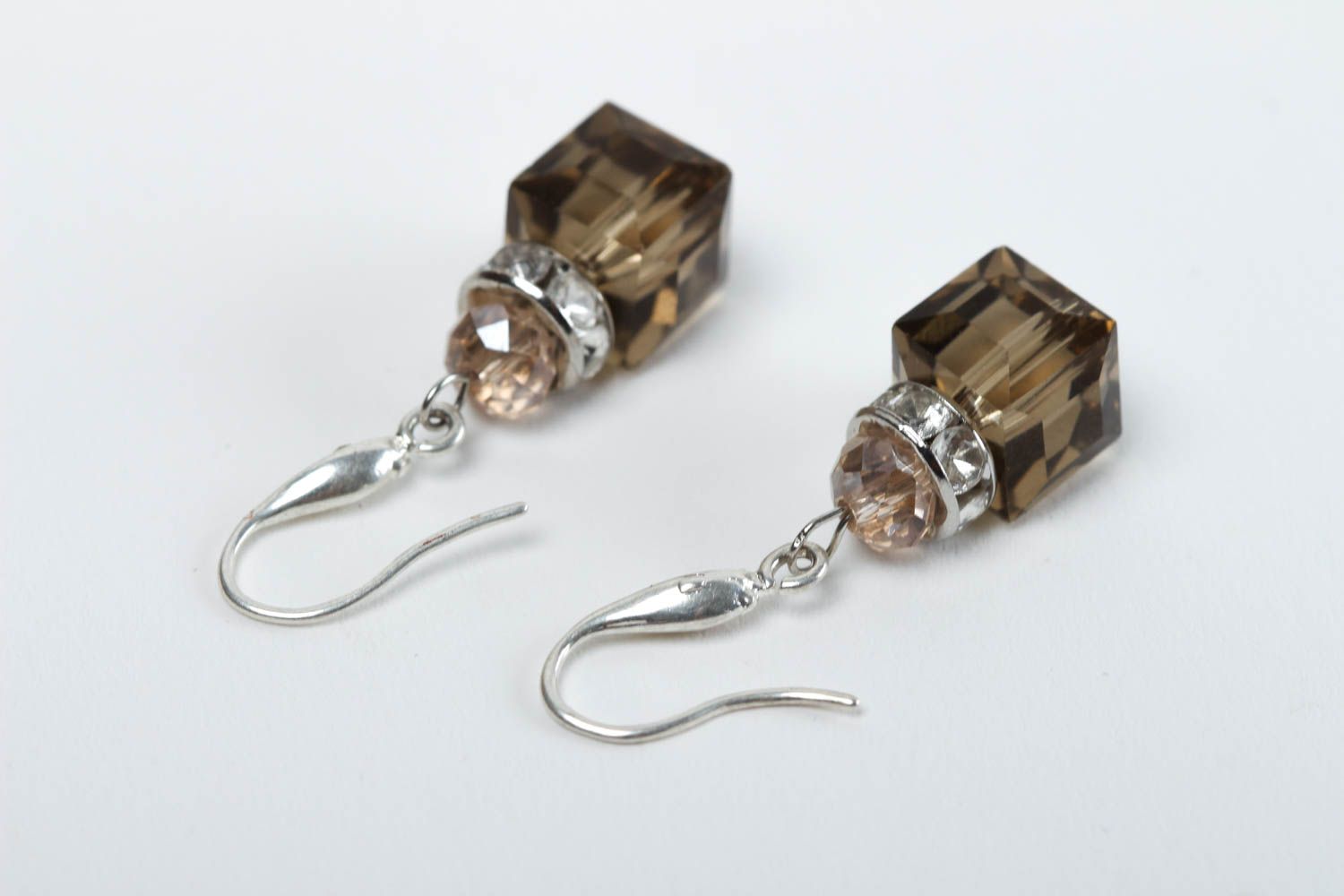 Handmade earrings designer earrings unusual gift crystal earrings gift for her photo 4