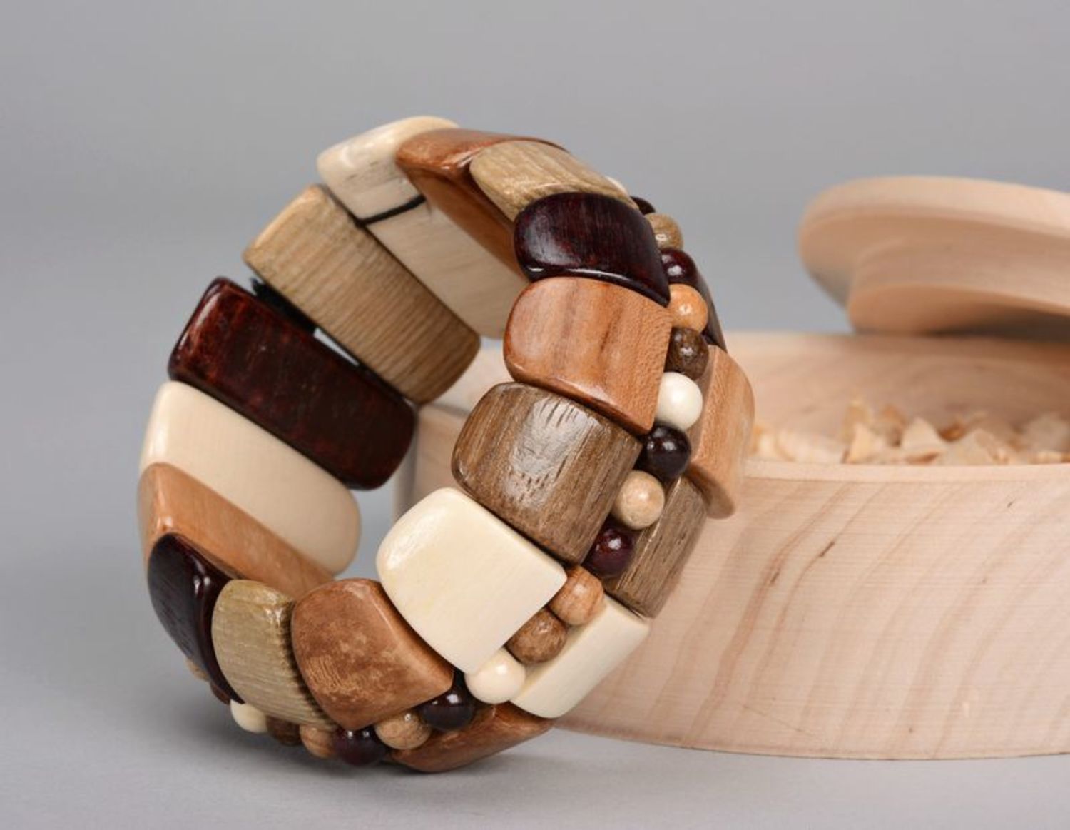 Ebony Wood Bracelet #21049 – Essential Designs by Denise