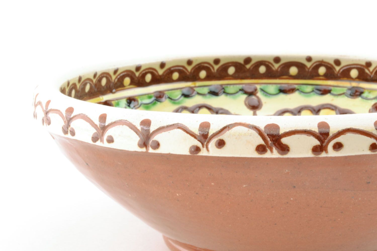 Decorative bowl with ornament photo 3