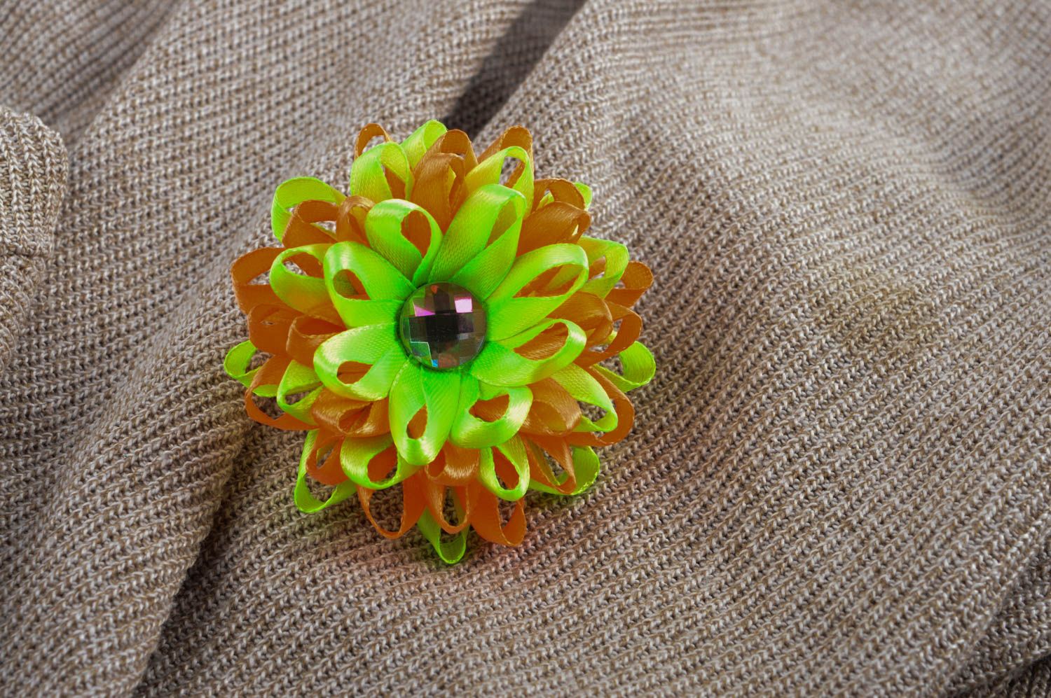 Handgefertigt Haargummi Blume Haarschmuck für Kinder Geschenk für Kinder foto 5