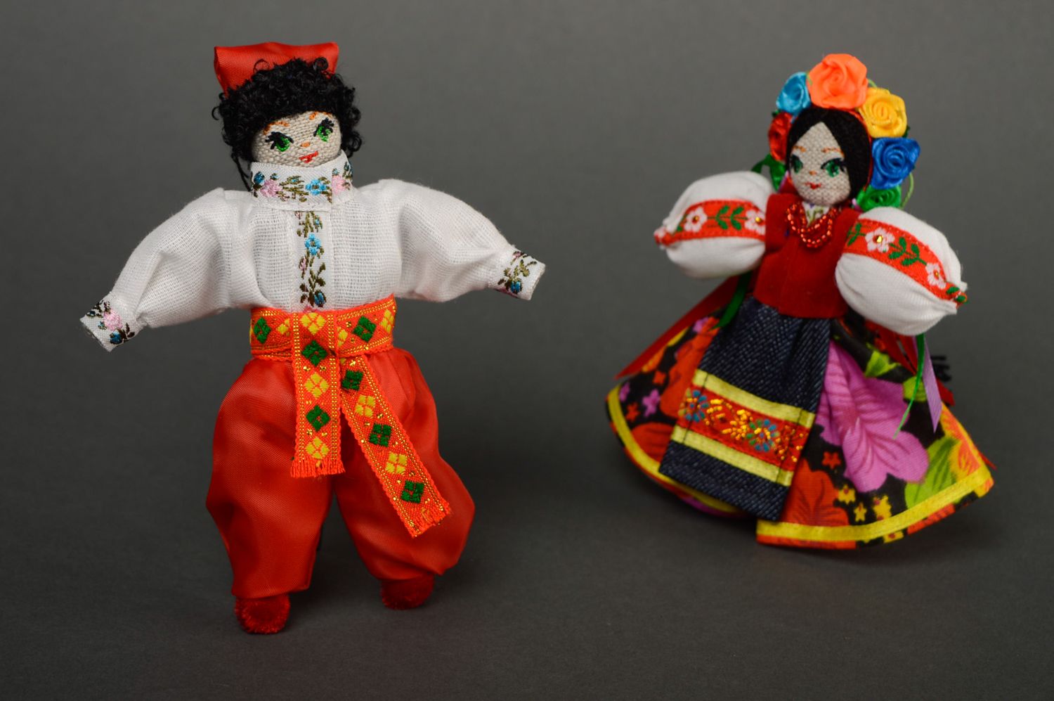 Handmade fabric designer doll Cossack photo 4