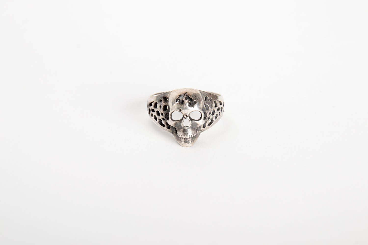 Designer Accessoires Herrenring Silber Handmade Ring Modeschmuck Geschenk Ideen foto 4