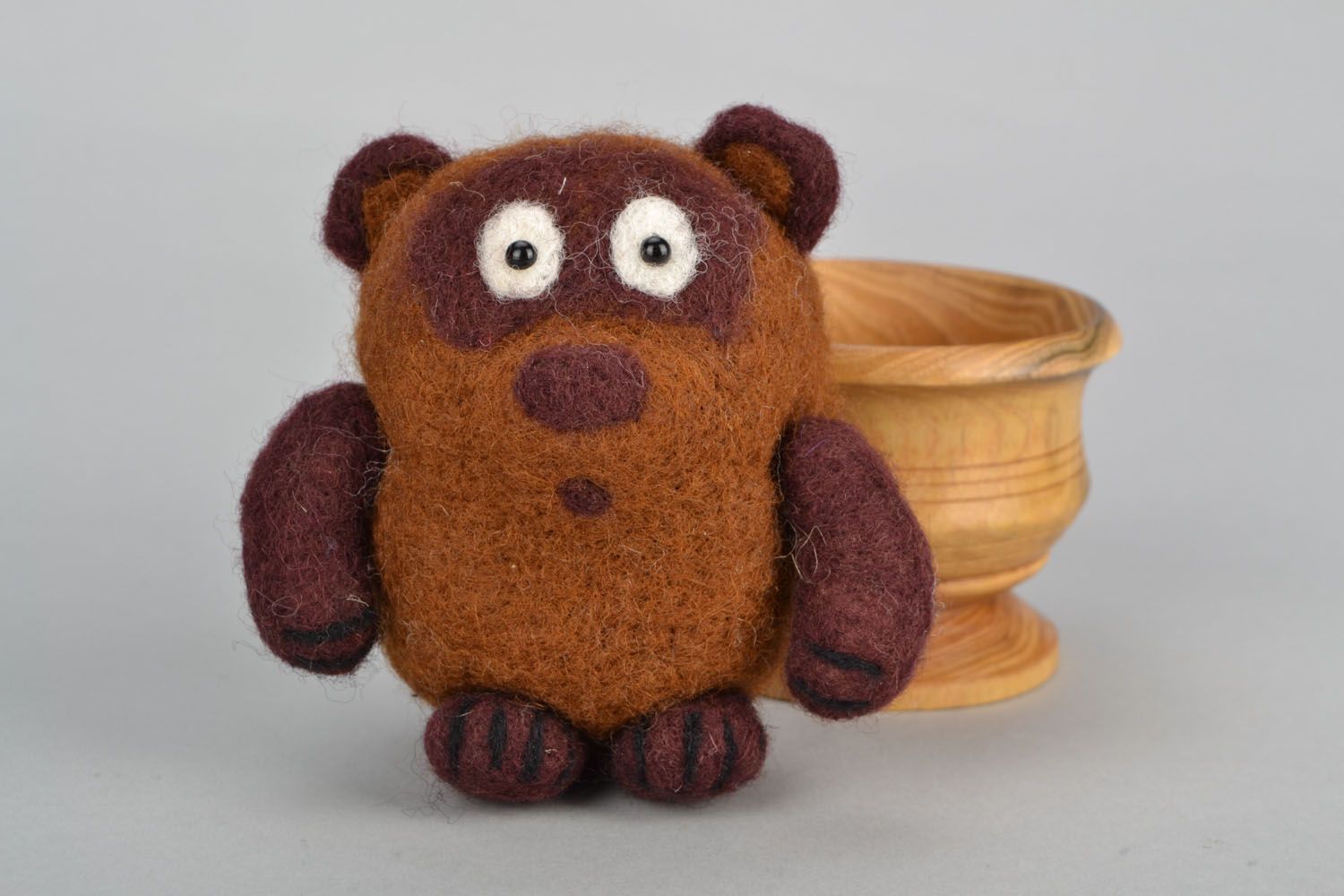 Soft felted toy photo 1
