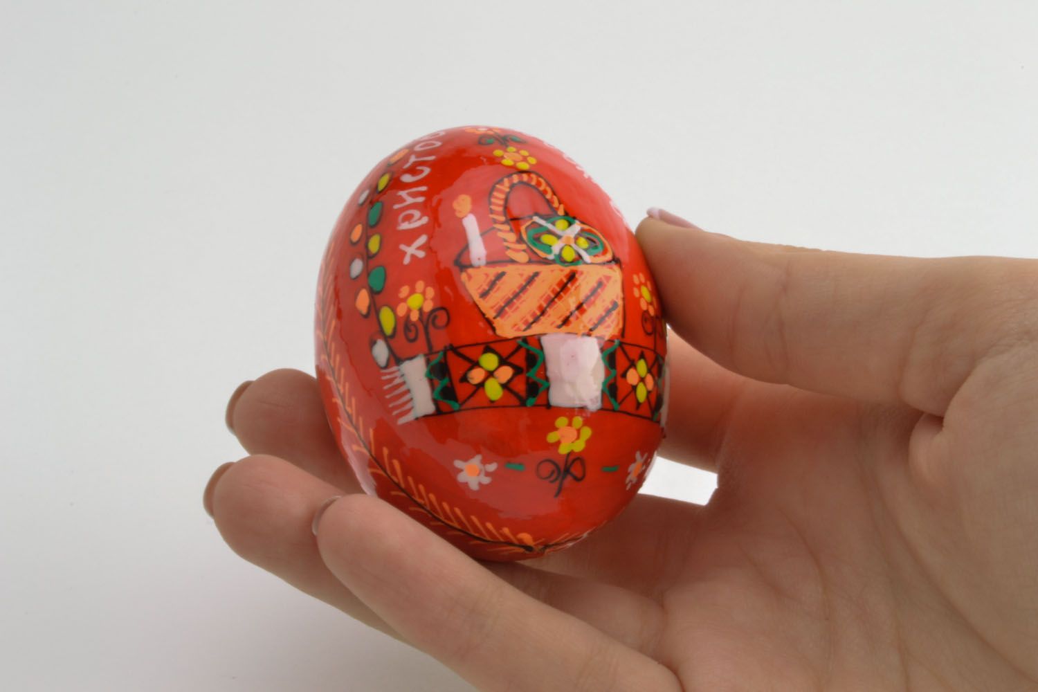 Huevo de madera para Pascua foto 5