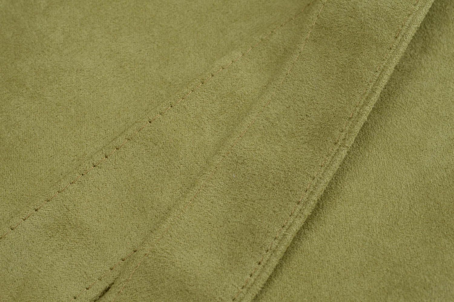 Hellgrüne handgemachte Tasche aus Stoff mit Innentasche Accessoire für jeden Tag foto 4