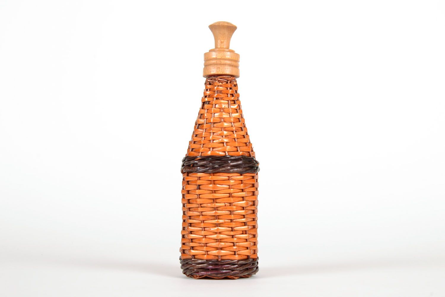 Bottle with wooden cork photo 3