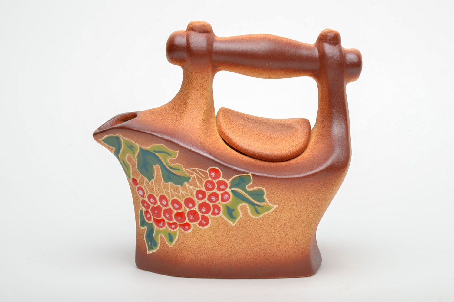 Unusual ceramic teapot photo 2