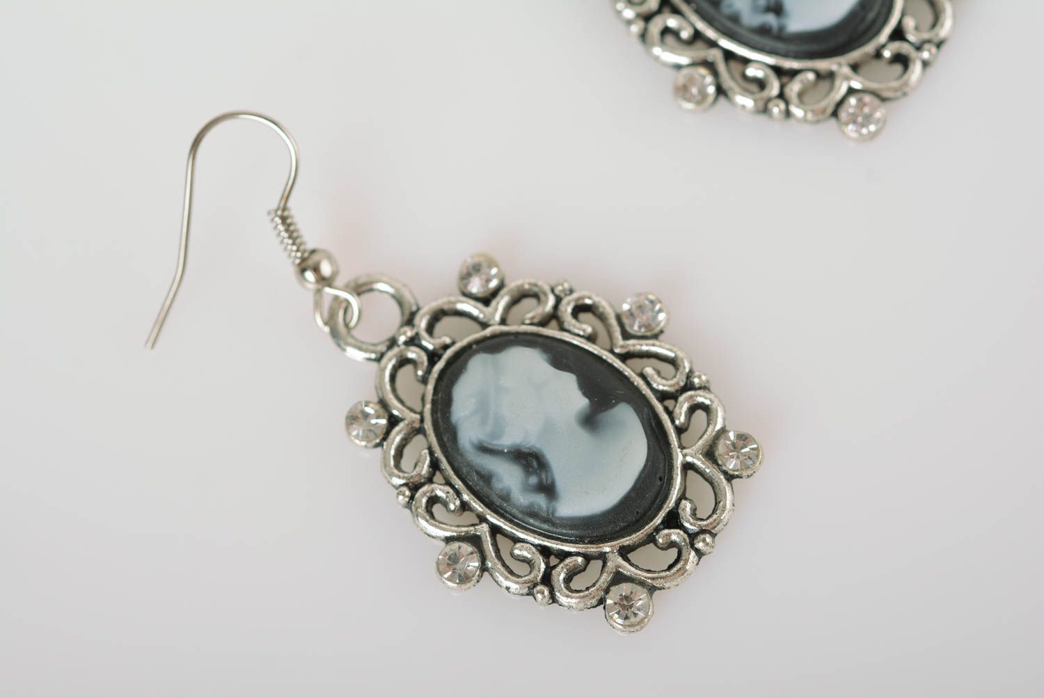 Handmade polymer clay earrings designer beautiful jewelry earrings with charms photo 5