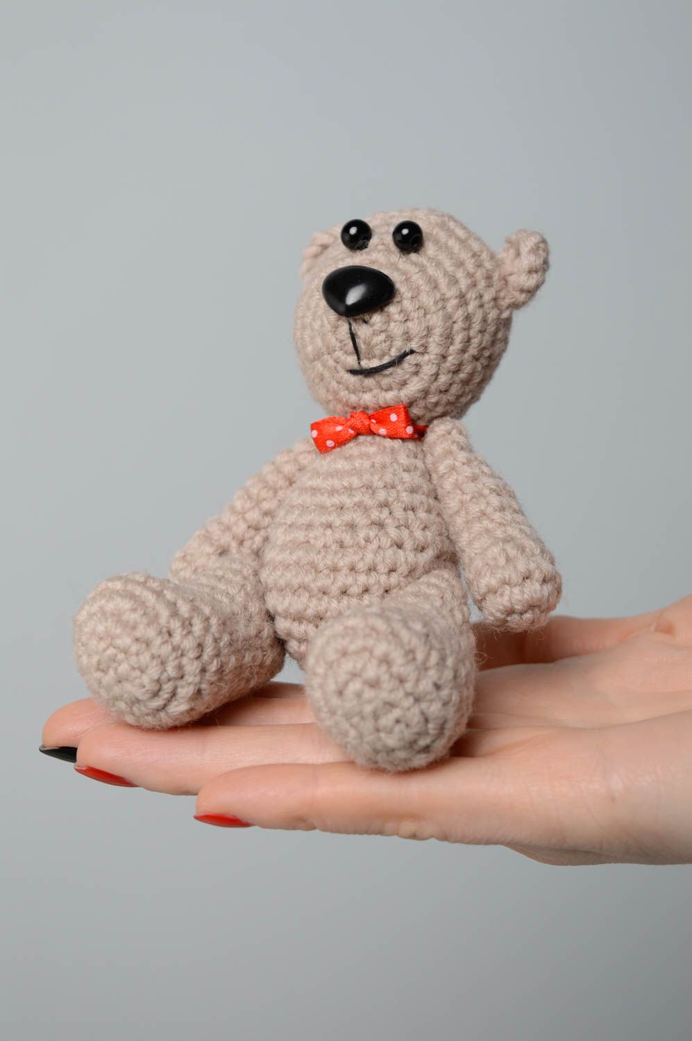 Soft crochet toy Bear Cub photo 4