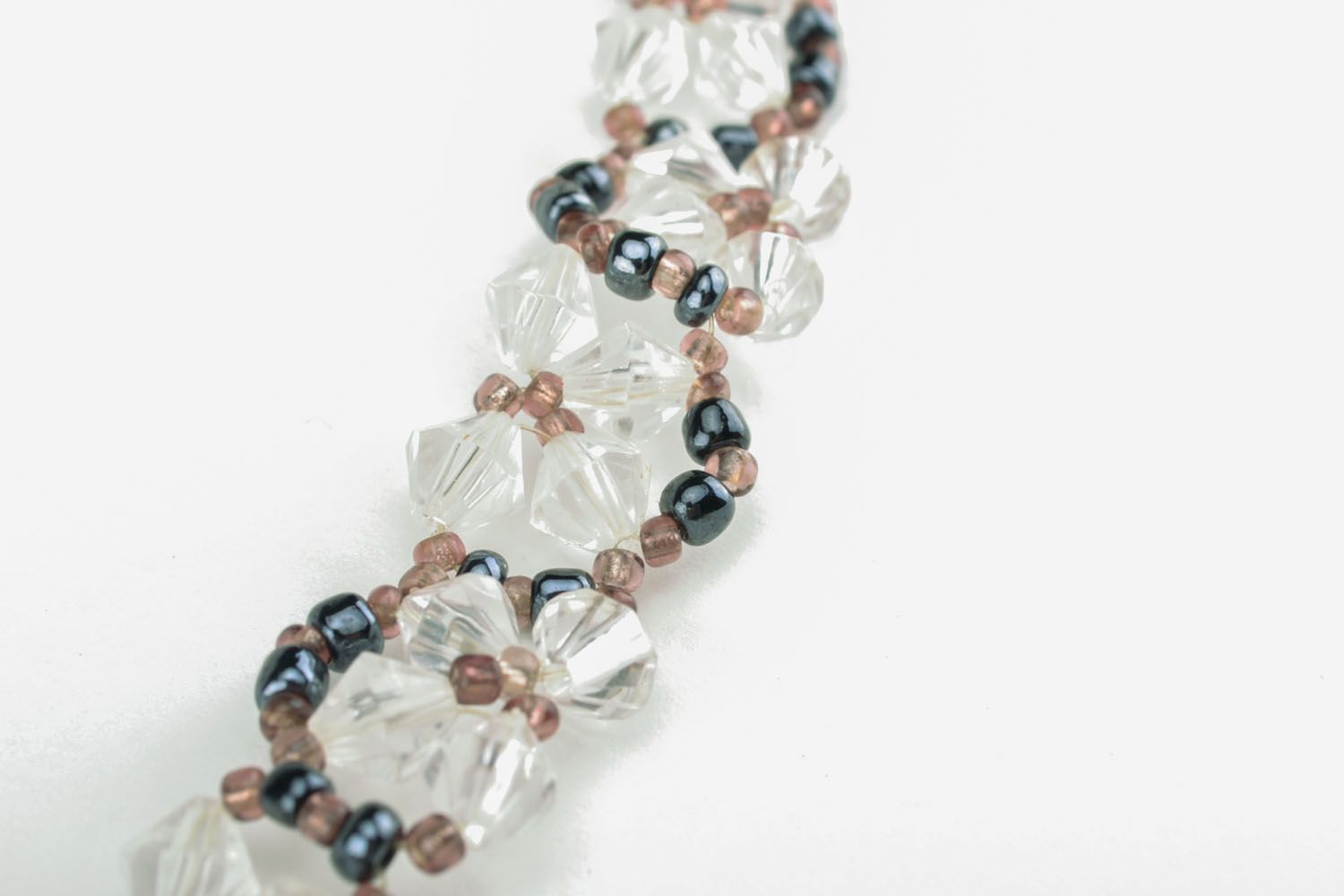 Long beaded necklace photo 5