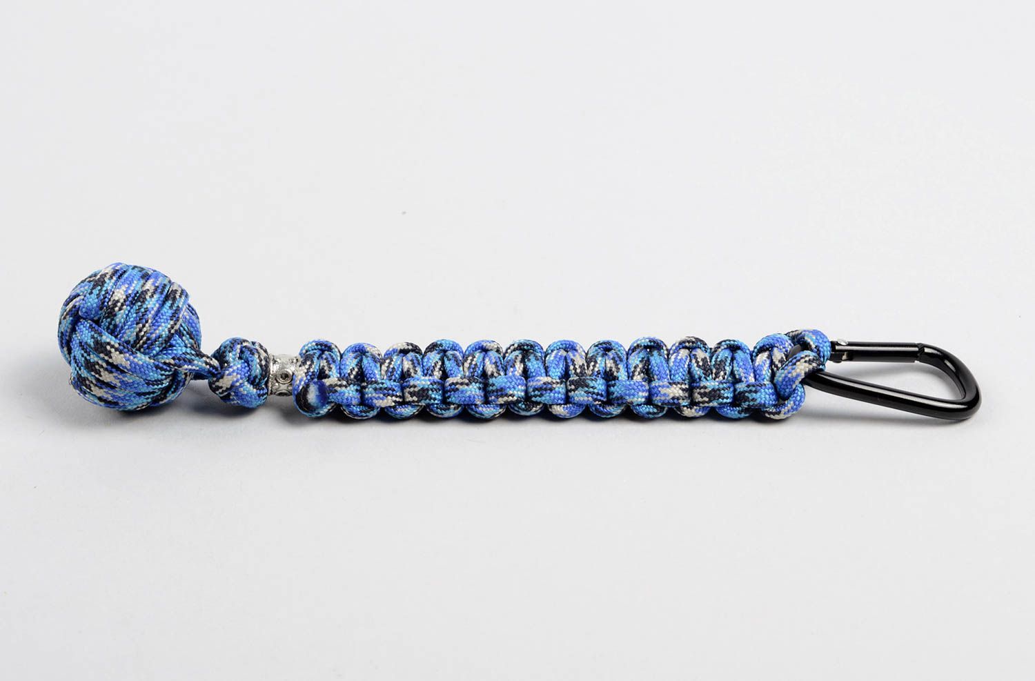 Stylish handmade woven cord keychain best keychain fashion accessories photo 2
