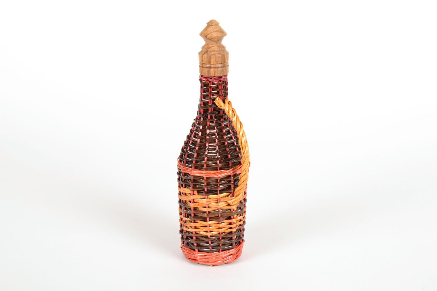 Decorative bottle with handle photo 4