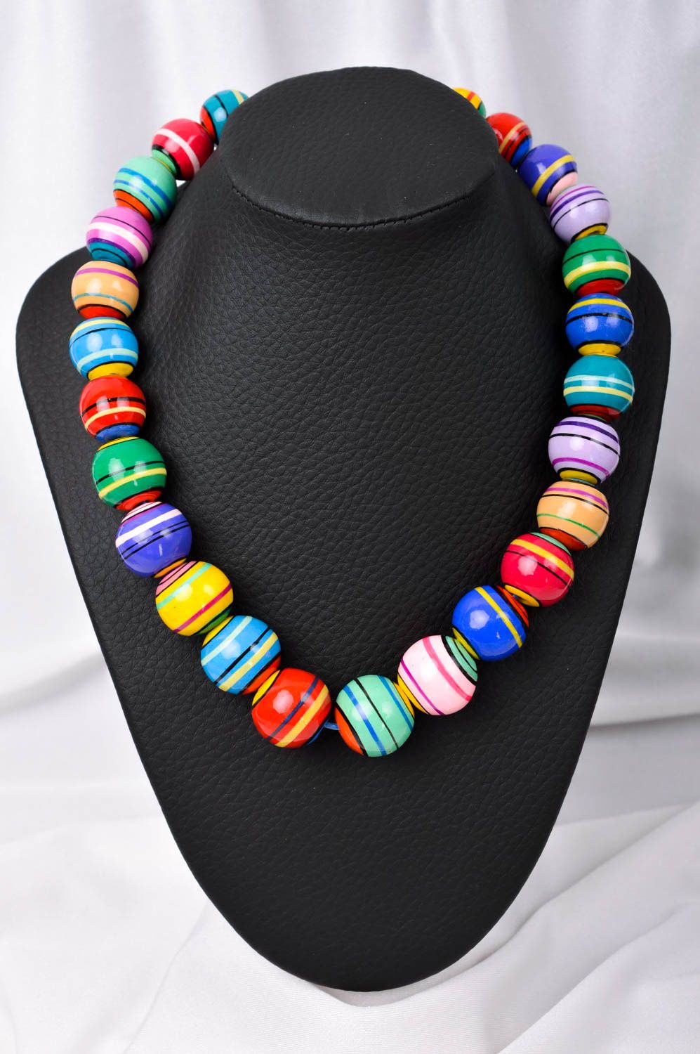 Handmade necklace fashion necklace ceramic jewellery designer accessories  photo 1