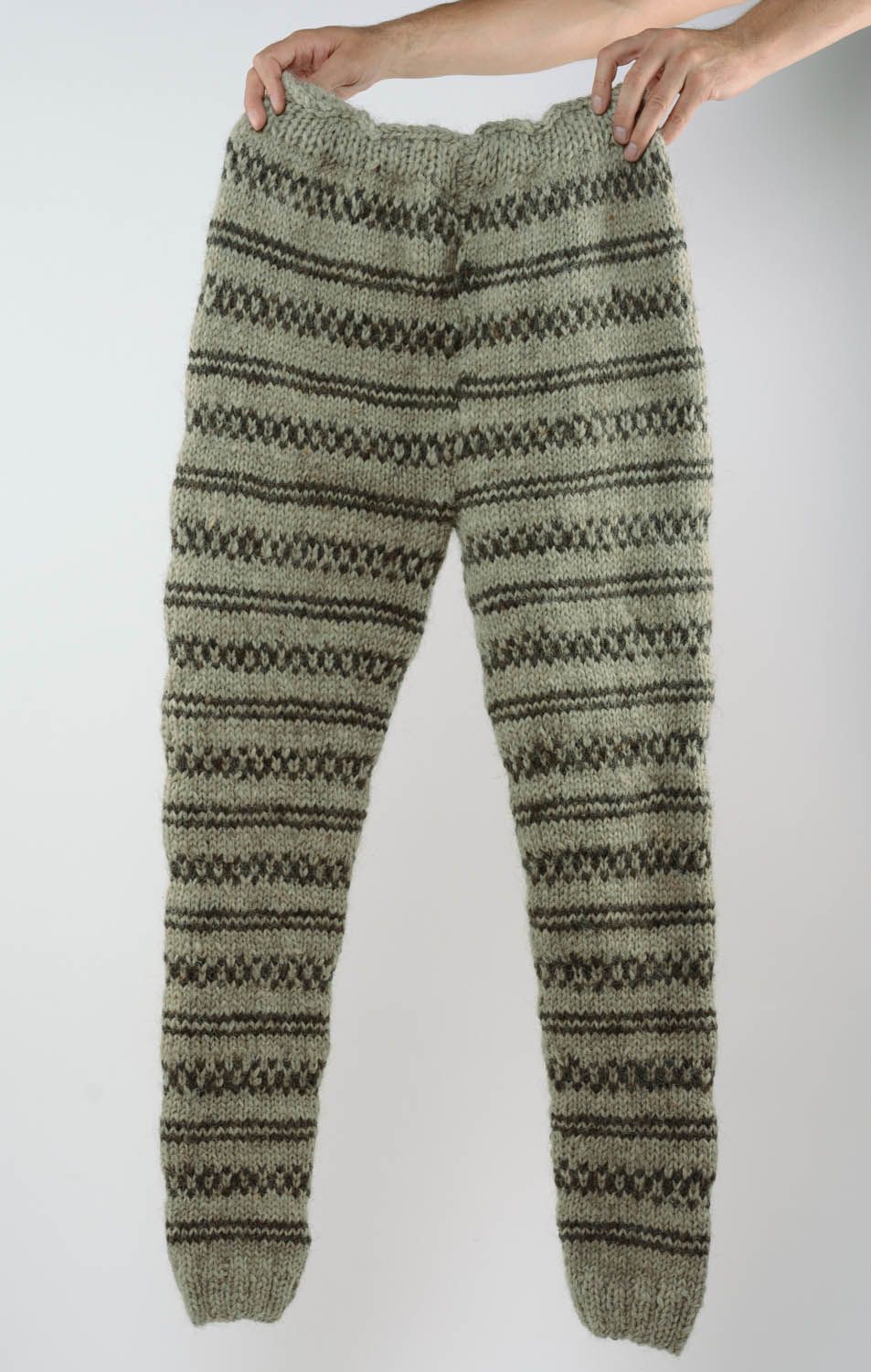 Knitted long pants  photo 2