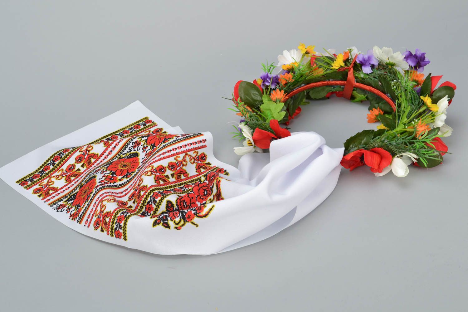 Decorative wreath with rushnik photo 5