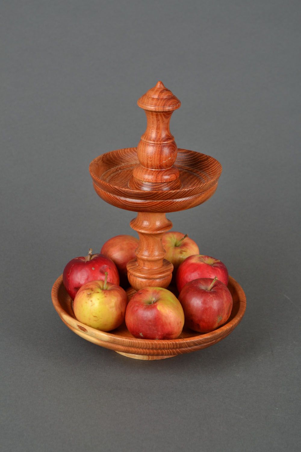 Wooden fruit bowl photo 1
