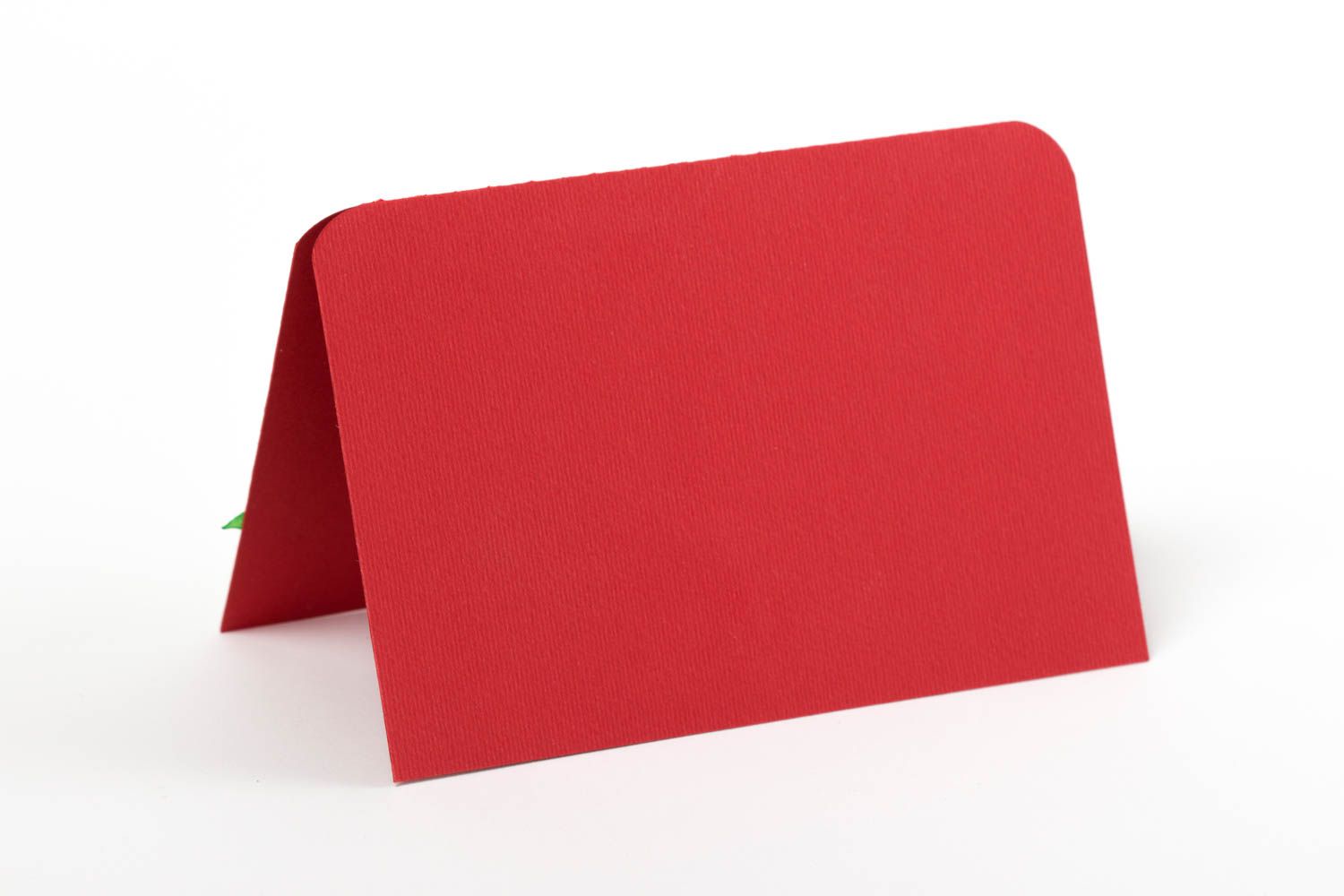 Handmade rote schöne Glückwunschkarte ausgefallenes Geschenk Scrapbooking Karte  foto 4