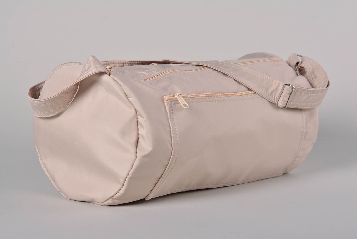 Stylish handmade fabric handbag shoulder bag design accessories for girls photo 2