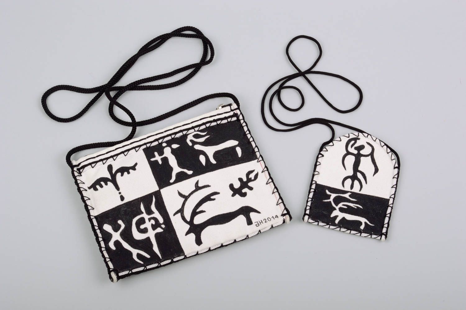 Bolso de tela funda de móvil artesanales accesorios de mujer regalo original foto 1