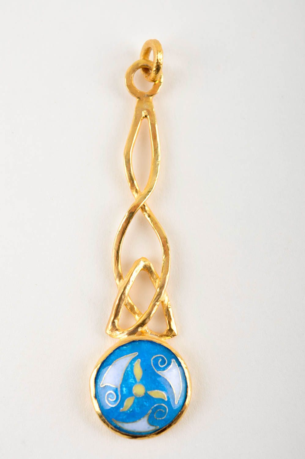 Handmade jewelry pendant necklace metal necklace designer accessories  photo 2