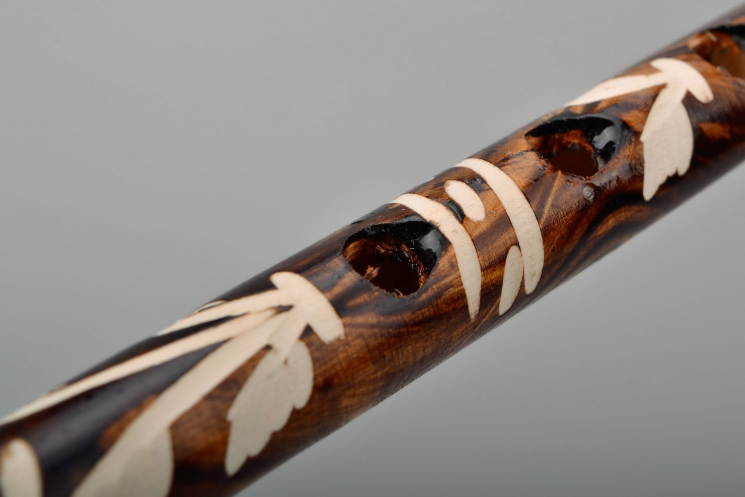 Wooden reed pipe photo 2